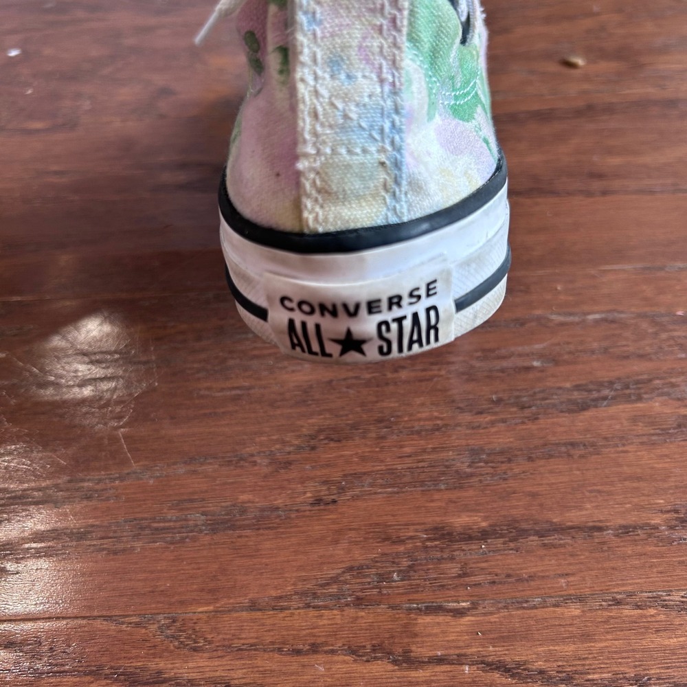 Converse Chuck Taylor Shoreline Women Green Pink Tie Dye Floral Shoes 8 570911F - Picture 10 of 13